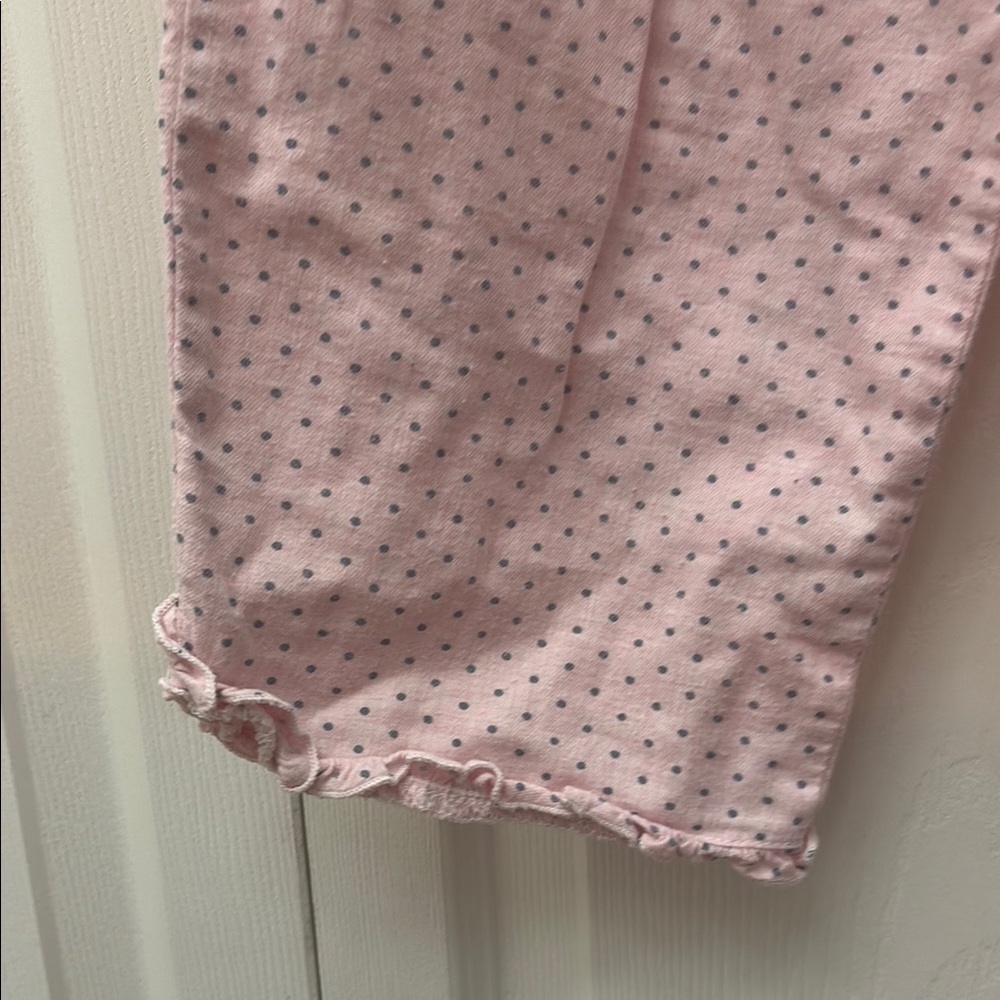 ❤️3 for $15!❤️ Gap Body Pink Polka Dot Pajama Pants, size XS - Picture 4 of 8